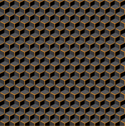 abstract cubes background vector image