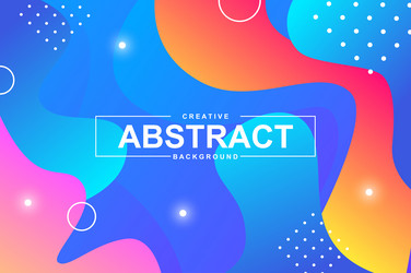 abstract background design with dynamic liquid vector image