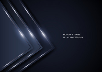 luxurious abstract triangles background vector image