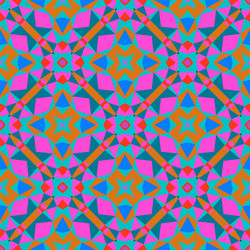 Multicolor geometric pattern in bright color vector