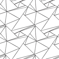 seamless abstract line pattern vector image