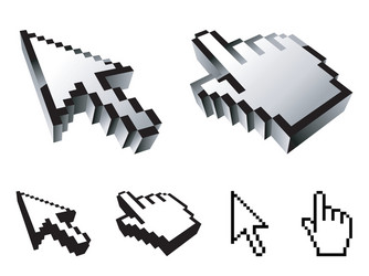 Cursor Pointer Icon vector image