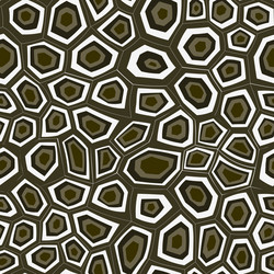 abstract modern turtle shell seamless pattern vector image