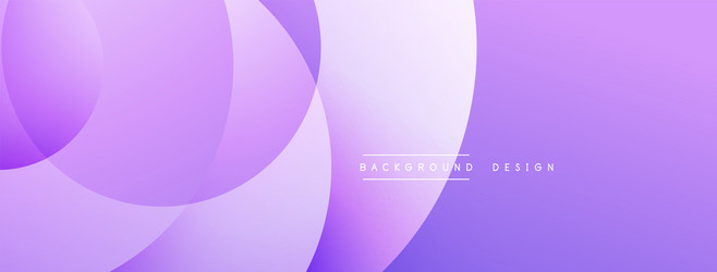 abstract purple layers create smooth gradients vector image