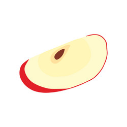 Bit of apple doodle Royalty Free Vector Image - VectorStock