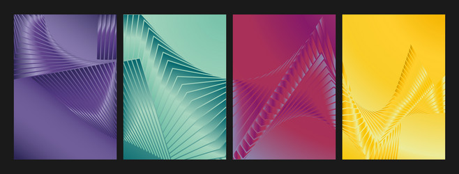 gradient background of parallel lines abstract vector image