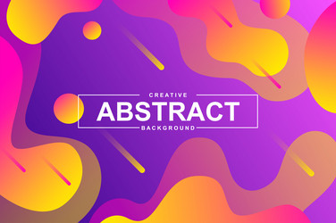 abstract background design with dynamic liquid vector image