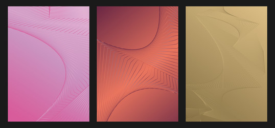gradient background of parallel lines abstract vector image