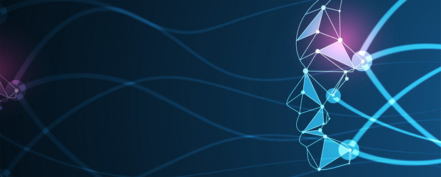 unseen architecture of artificial intelligence vector image