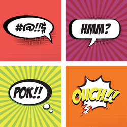 abstract pop art objects on a special background vector image