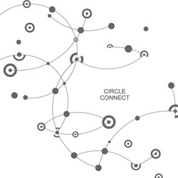 Abstract Technology Network Background vector image
