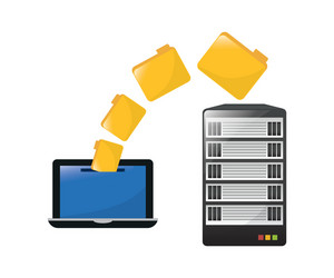 database design vector image