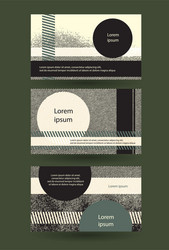 Abstract grungy horizontal layout with copy-space vector