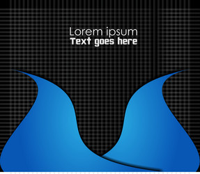 background line curve for text and message vector image