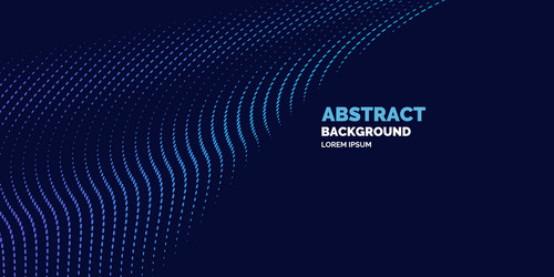 abstract background with dynamic waves vector image