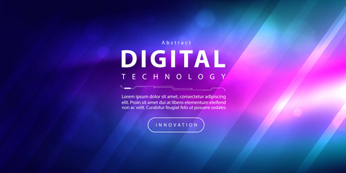 abstract digital technology futuristic circuit ai vector image