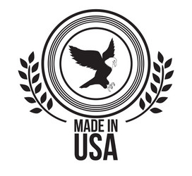 usa emblematic seal design Vector Image