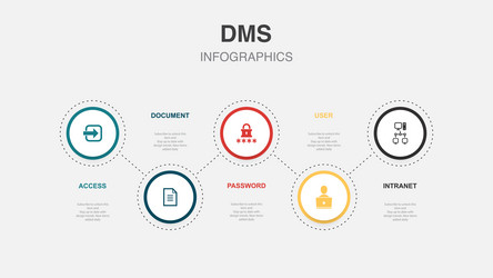 access document password user intranet icons vector image