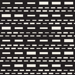 Black and white irregular dashed lines pattern vector