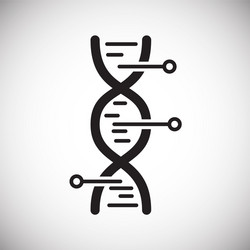 gmo icon on background for graphic and web design vector image