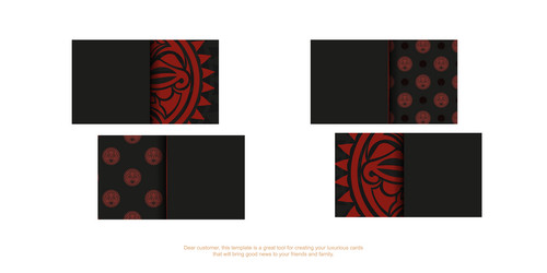 an invitation template with a place for your text vector image