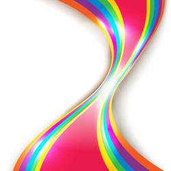 Colorful Lines Abstract Background vector image