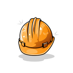 Construction Hard Hat Clip Art Vector Image