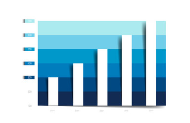 chart graph scheme simply color editable vector image