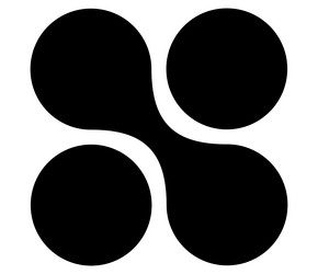 metaball connected dots circles pattern texture vector image