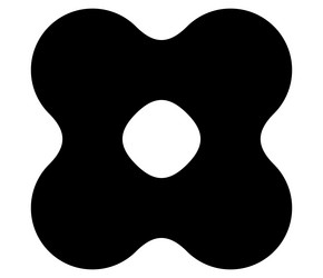 metaball connected dots circles pattern texture vector image