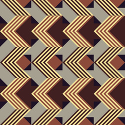 seamless geometric pattern in abstract style vector image