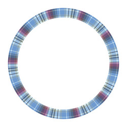 round frame vintage pattern design template vector image