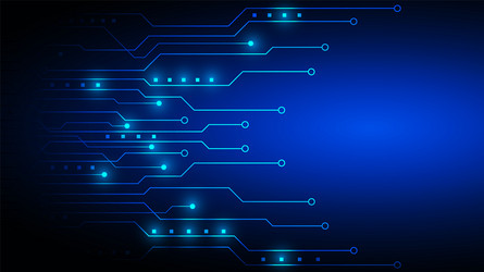 technology background with hi-tech digital data vector image