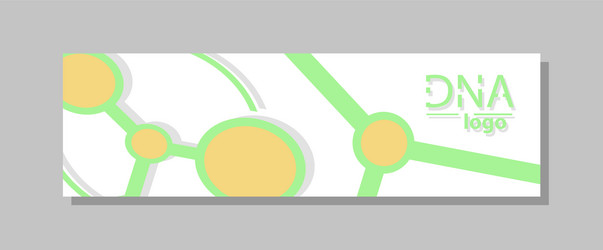 molecular structure with connected lines and dots vector image
