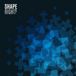 abstract design elements with cross vector image