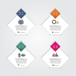 Abstract infographics concept Royalty Free Vector Image