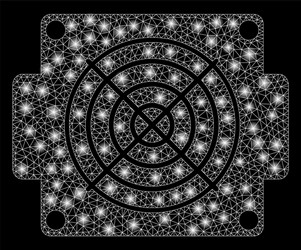 flare mesh network mining asic device with vector image