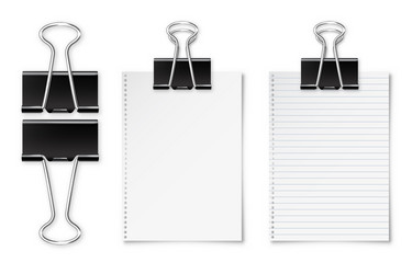 realistic blank paper sheet with shadow in a4 vector image