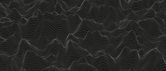 abstract background with distorted line shapes vector image