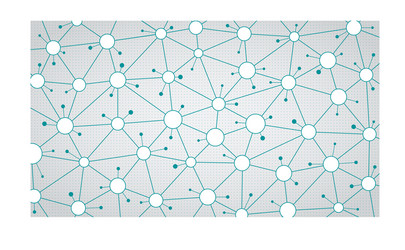 network communication light background vector