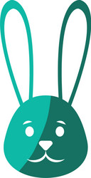 Easter bunny design vector