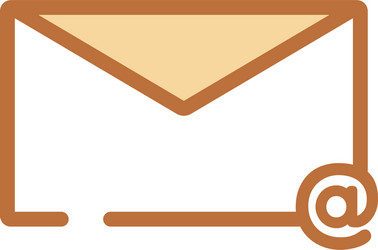 concept 2 colored icon simple line element vector image