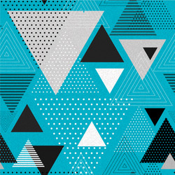 abstract hipster polygon triangle background vector image