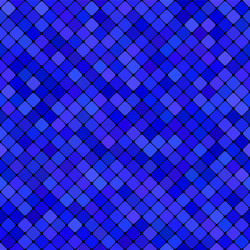 blue abstract diagonal square pattern background vector