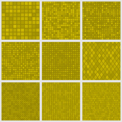 abstract seamless patterns of small elements vector image
