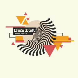 Abstract Dynamic Background vector image