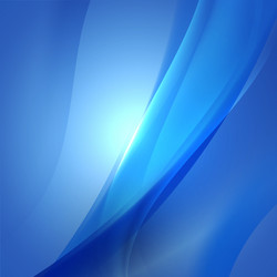 Abstract smooth blue flow background for nature vector