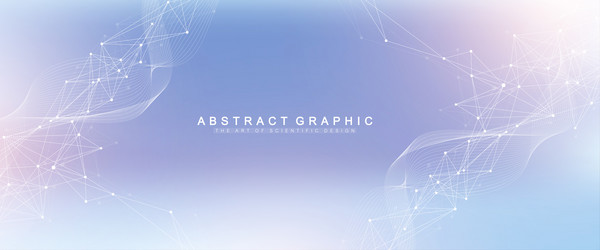 global network connection banner design template vector image
