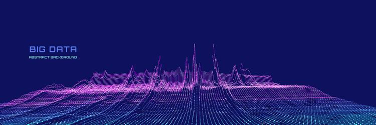 abstract analytical background with analyze data vector image