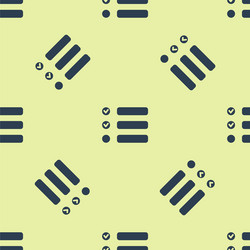 blue task list icon isolated seamless pattern vector image